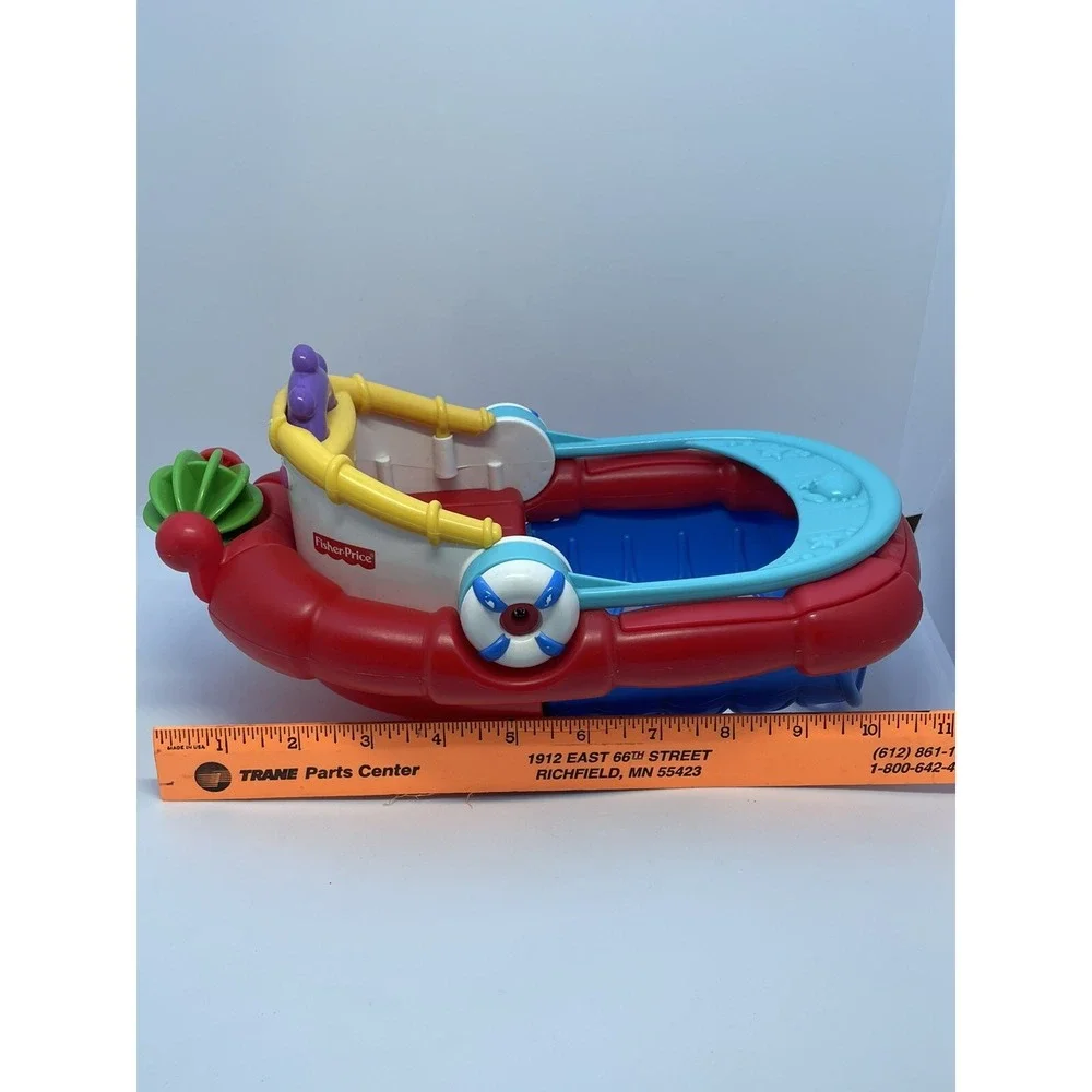 AMAZING ANIMALS TUBTIME TUGBOAT By FISHER PRICE 2007‎ TUGBOAT ONLY